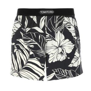 Tom Ford Logo Band Tropical Printed Boxers